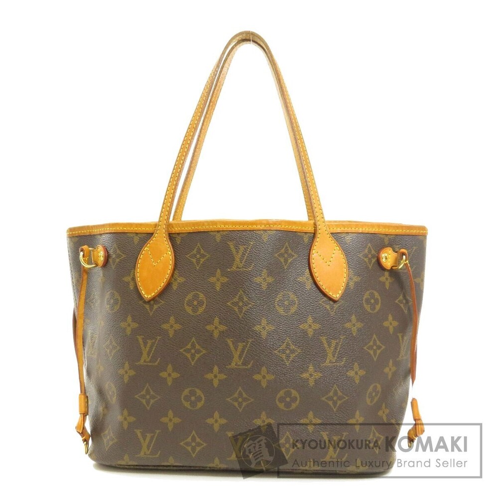 Louis Vuitton Neverfull Tote Bag Monogram Canvas Brown
